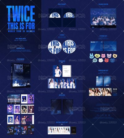 (FANS通路今晚結單) TWICE THIS IS FOR 仁川場 演唱會 DVD