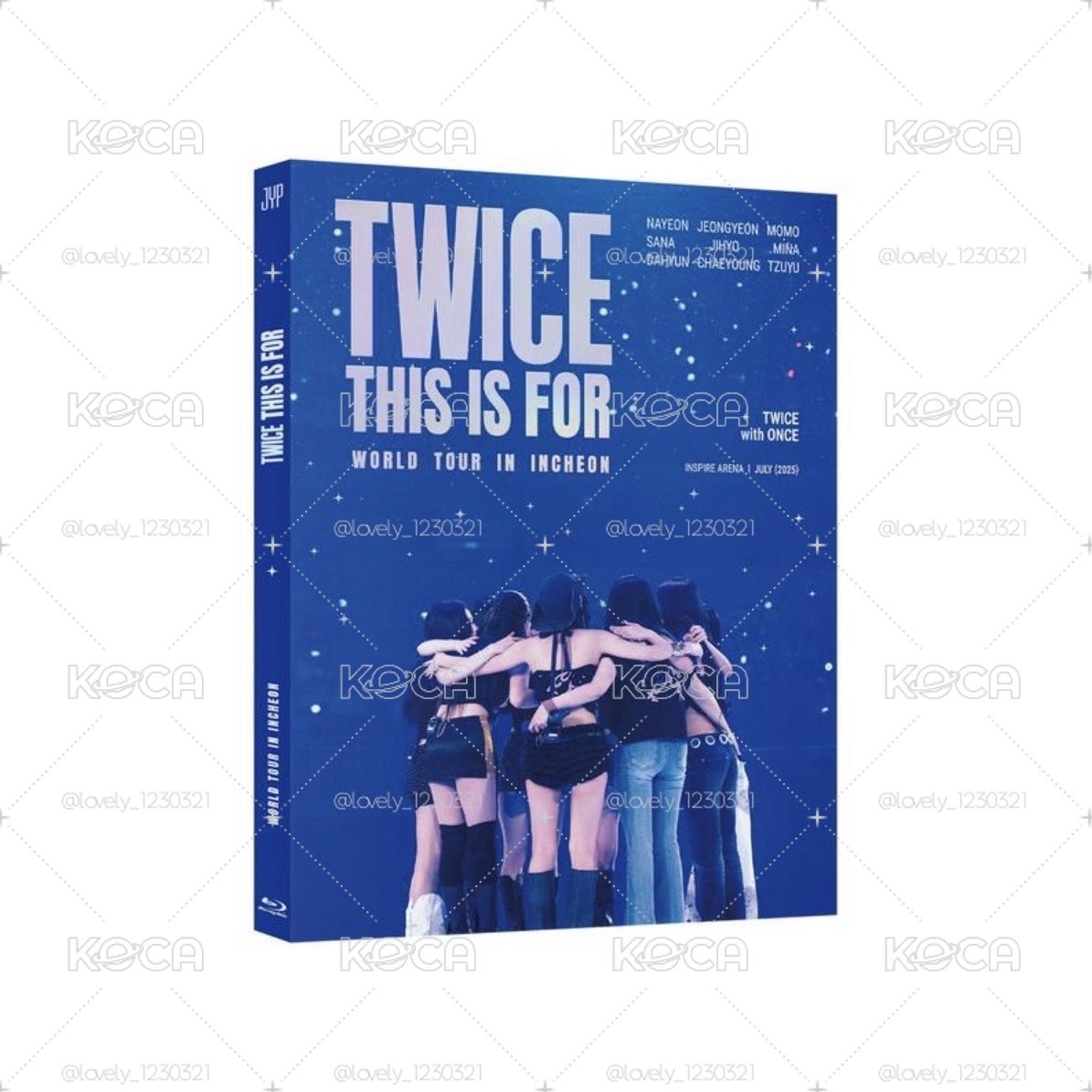 (代購非現) TWICE THIS IS FOR 仁川場 演唱會 藍光 BLU-RAY