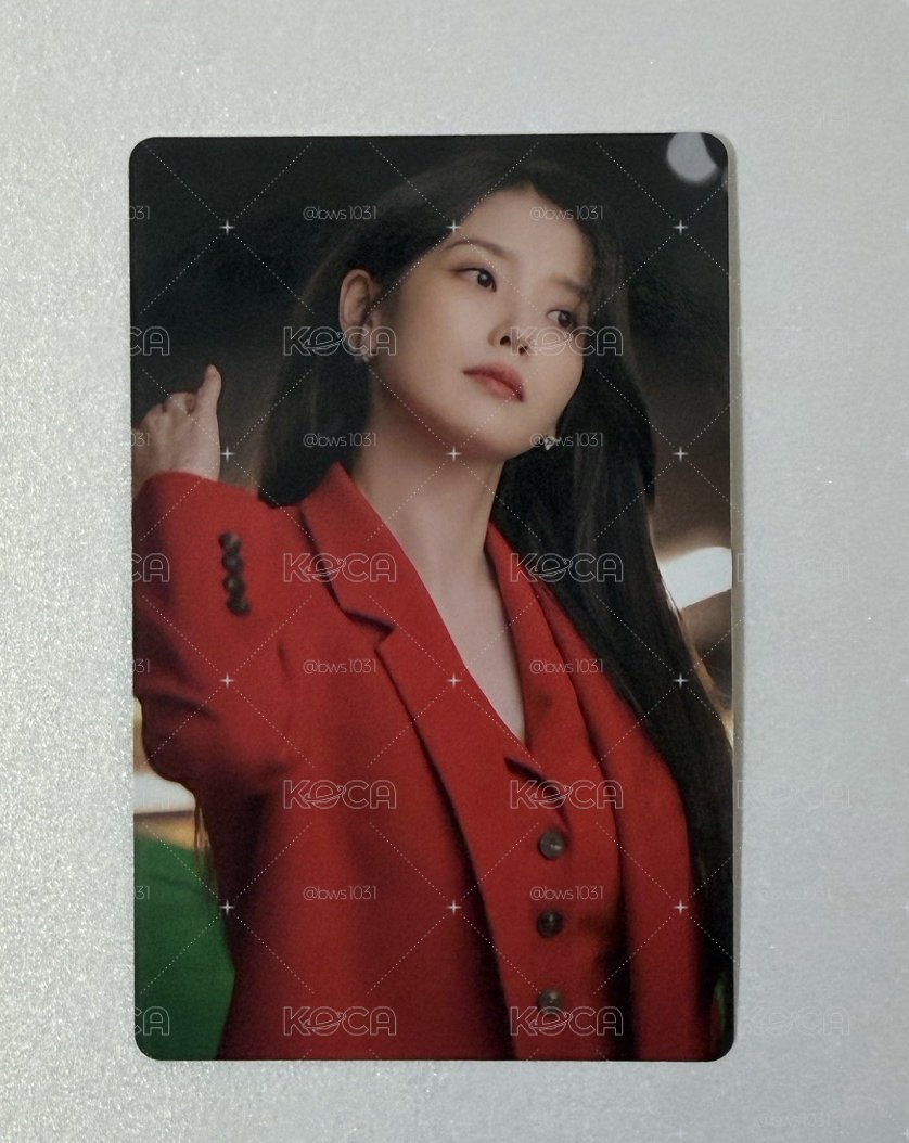 21世紀大君夫人OST小卡-IU紅衣
