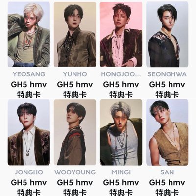7/13運回後速出！GH5日本HMV特典卡