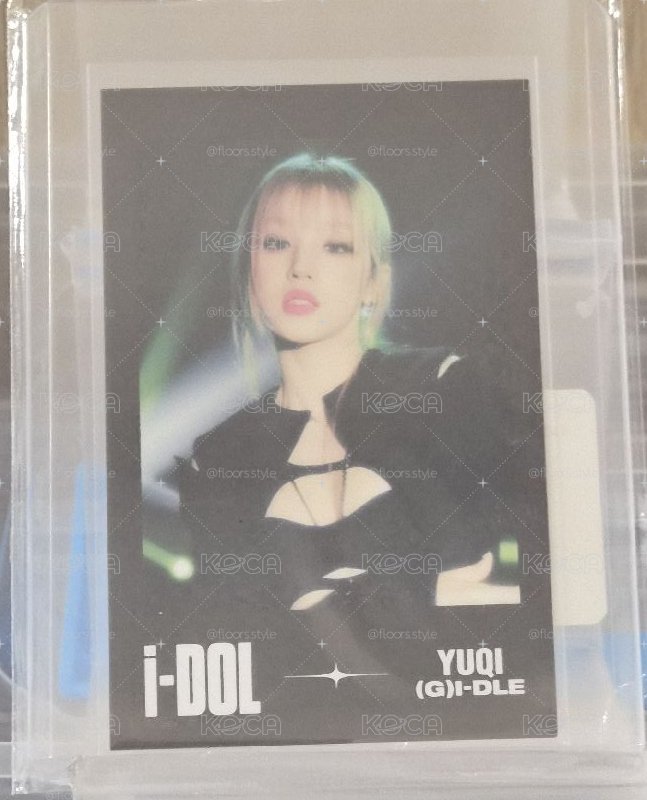 i-dle 2024 世巡 IDOL 拍立得小卡 YUQI