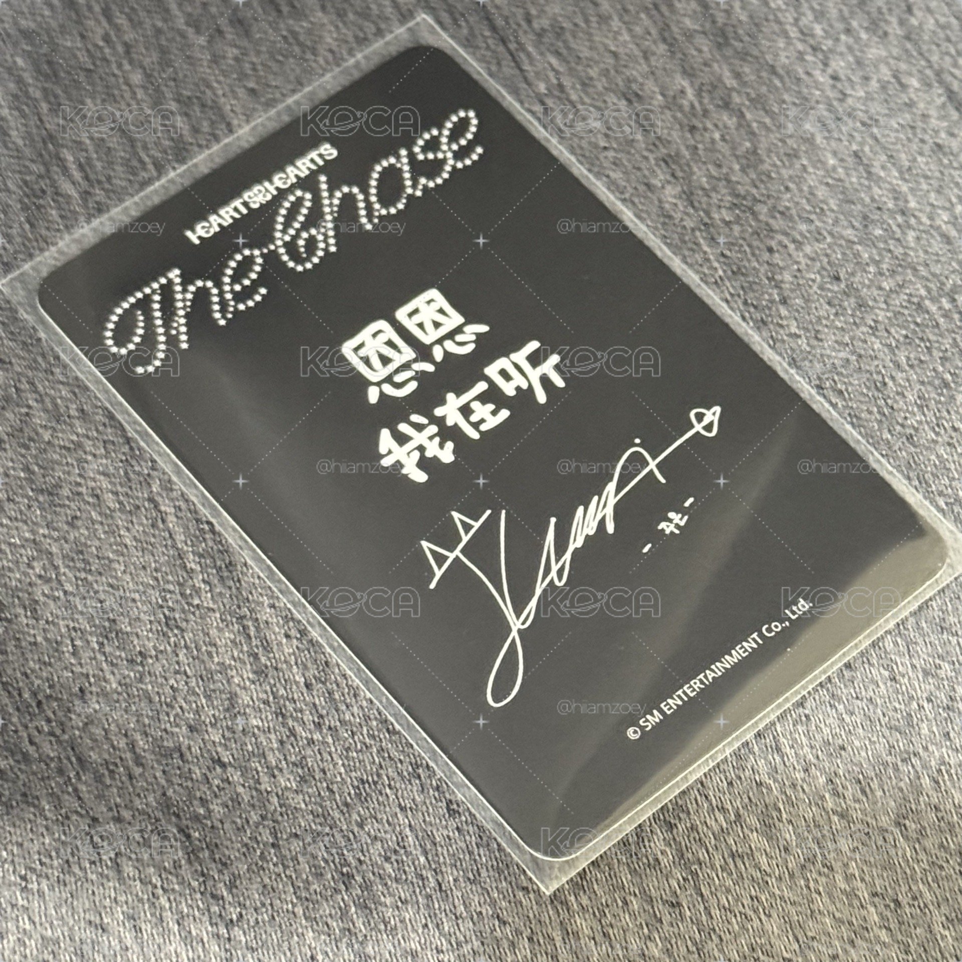 現貨♡單一 sr簽售卡 Juun 中背
