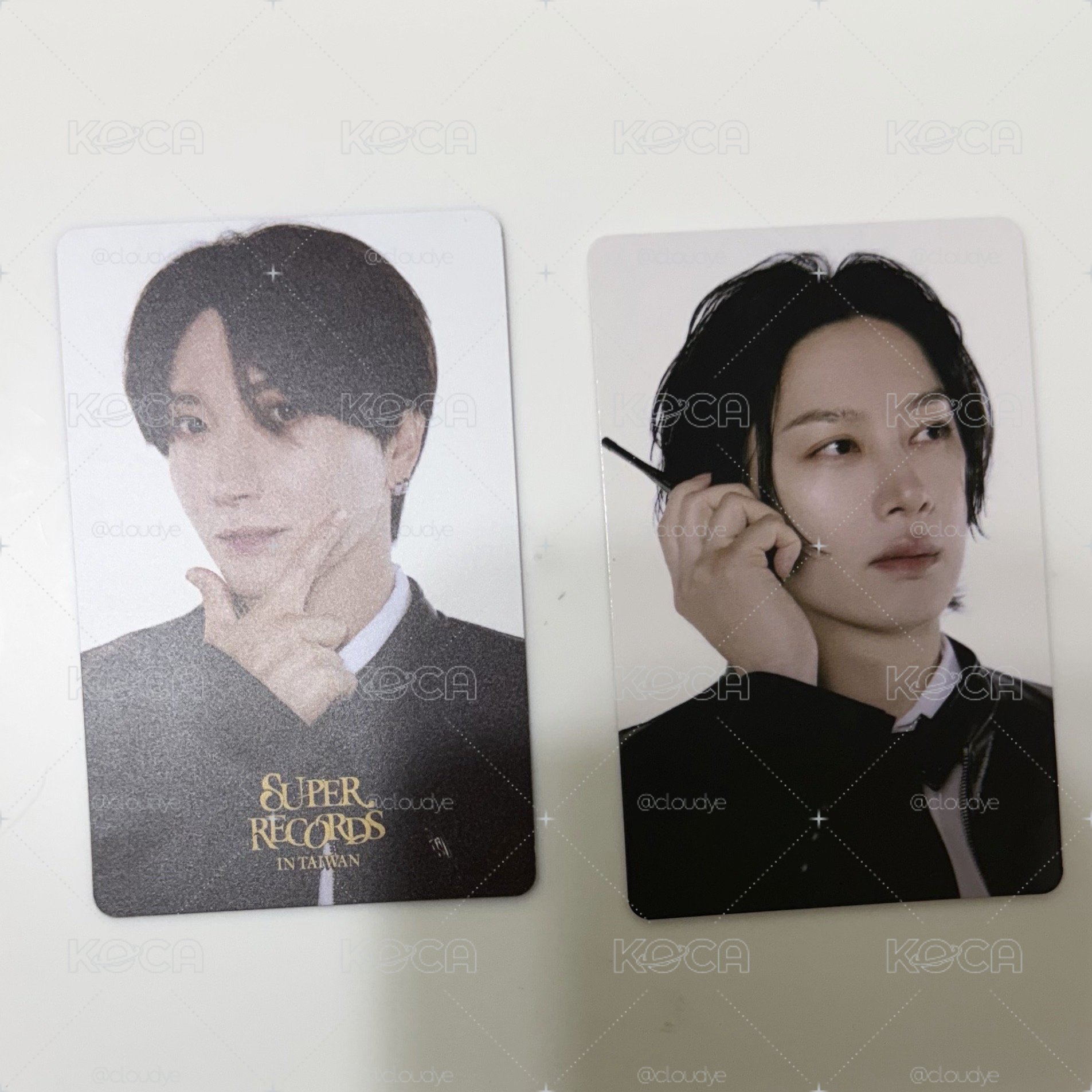 83line特澈卡｜SJ Super Records 20週年展覽 台灣場 限定小卡 利特 入場卡 希澈 任務卡