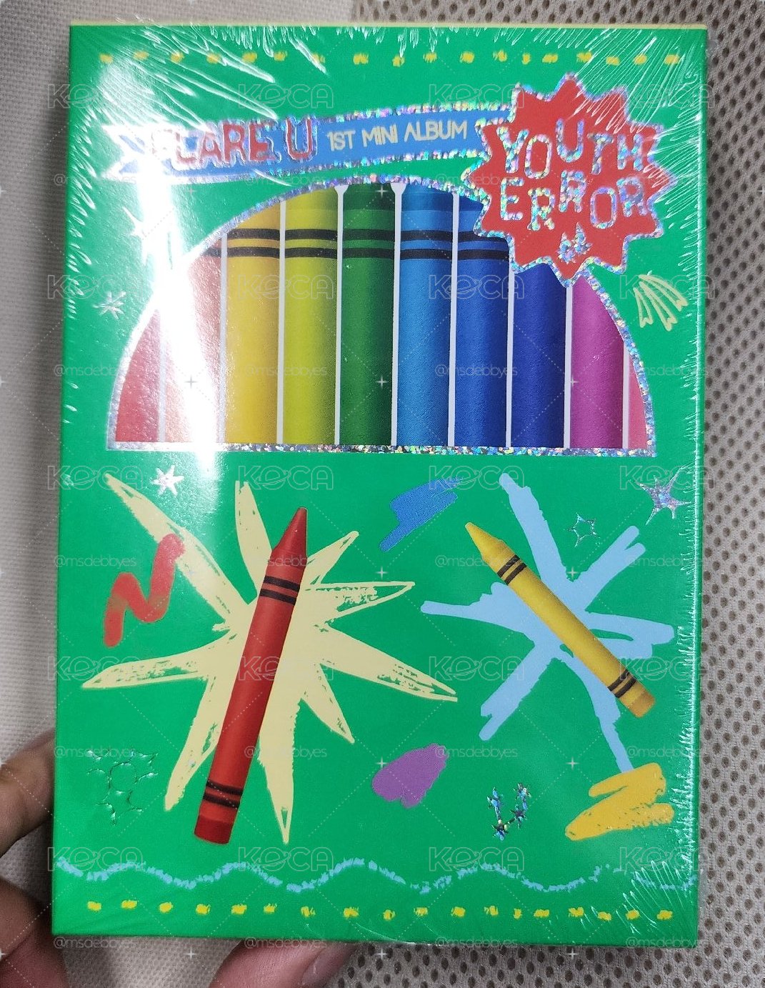 ［應募專］YOUTH ERROR Crayon ver. 專輯 未拆