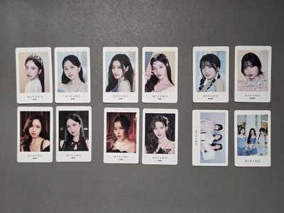 MISAMO 迷1SC&迷1 周邊卡們