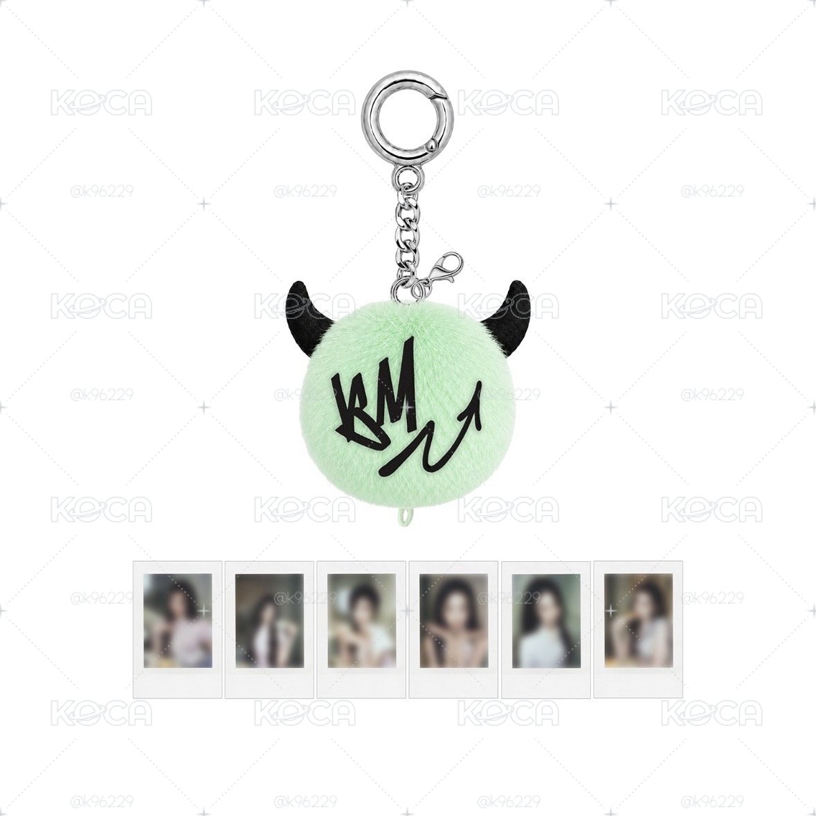現貨/預購 BABYMONSTER 絨毛鑰匙圈 綠球 紅球