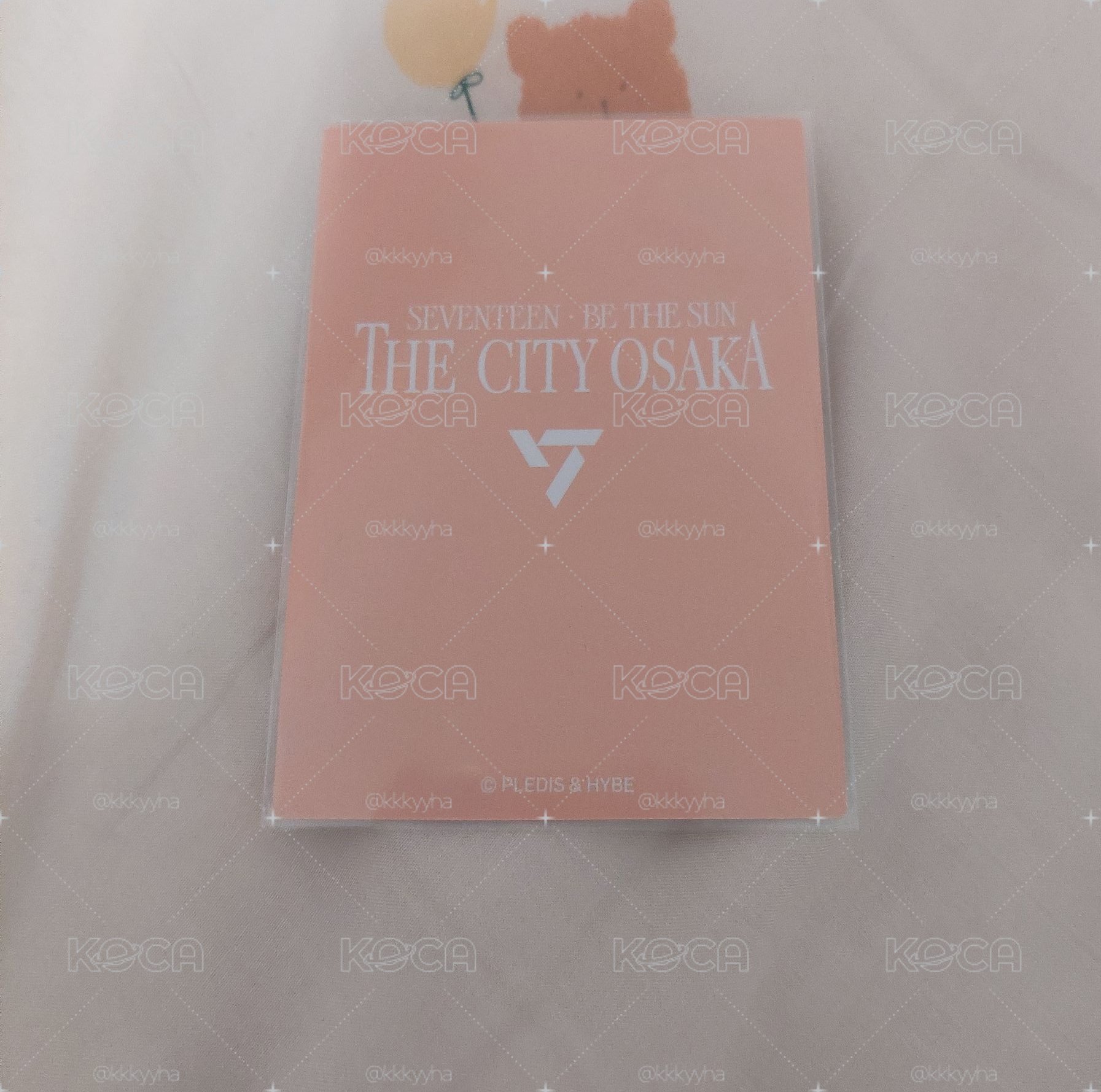 徐明浩 The8 SEVENTEEN The City  集章卡 Be The Sun