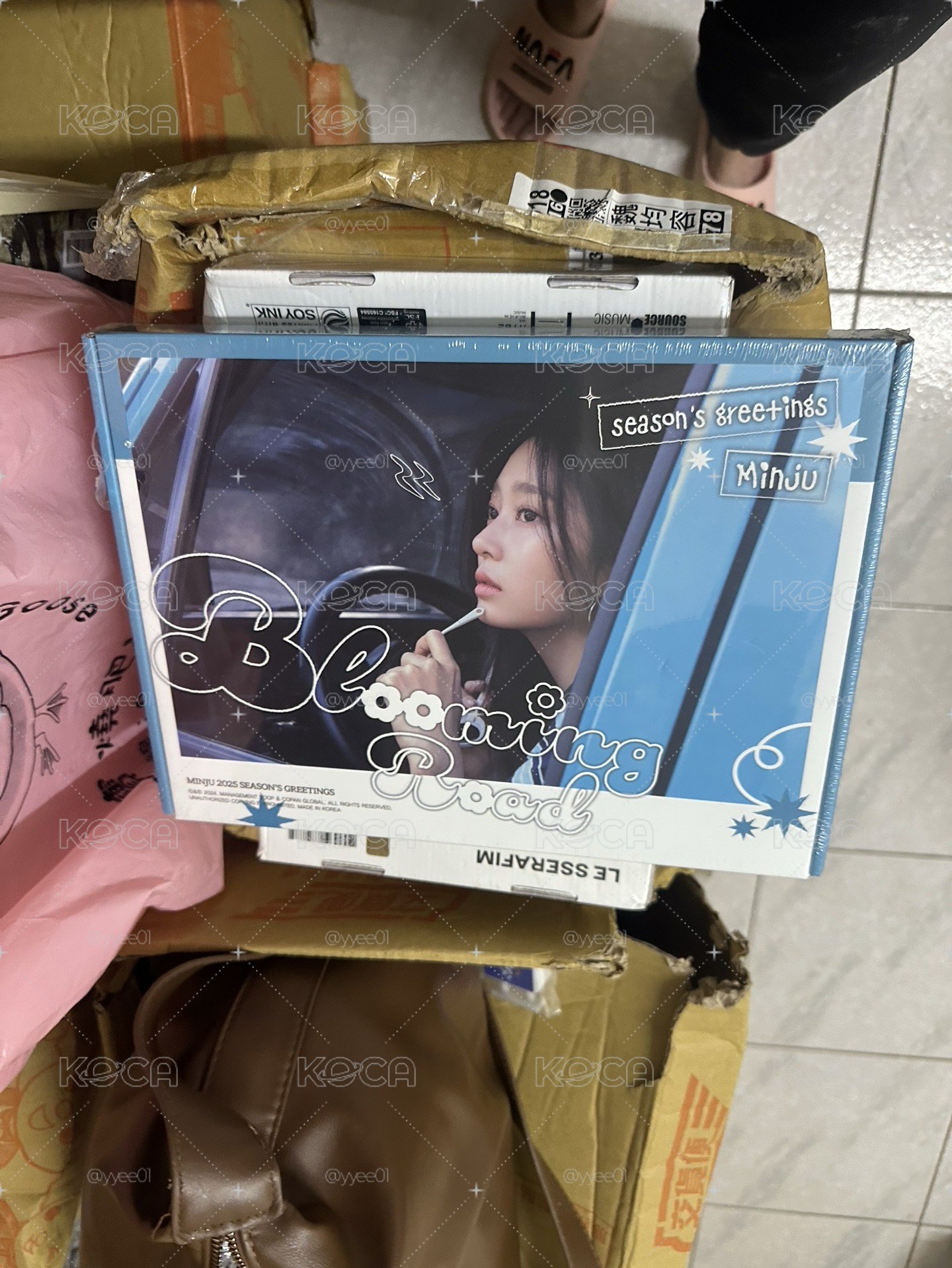 iz one 姜惠元2025年曆 金珉周2025年曆