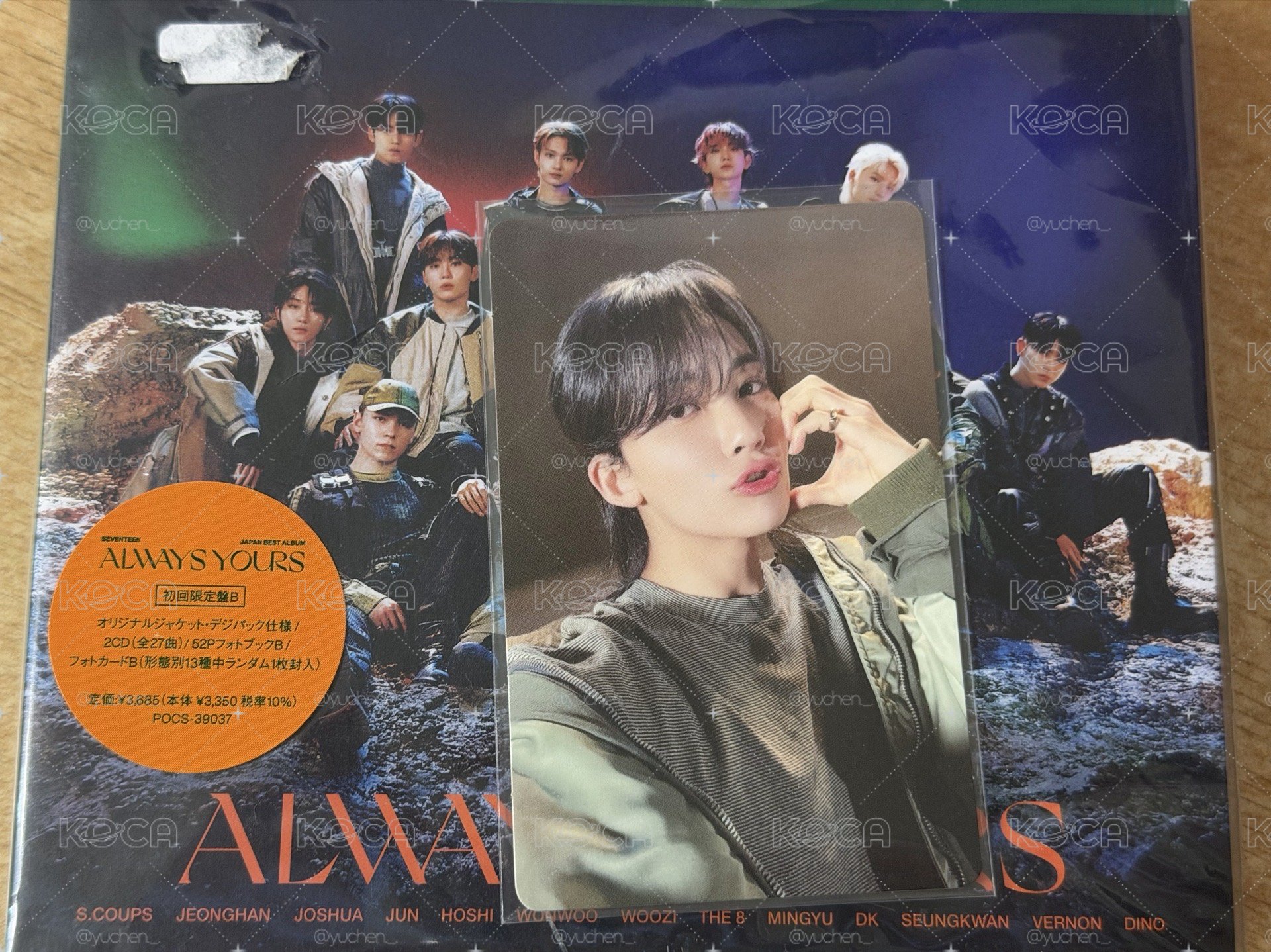 日專Always Yours B盤