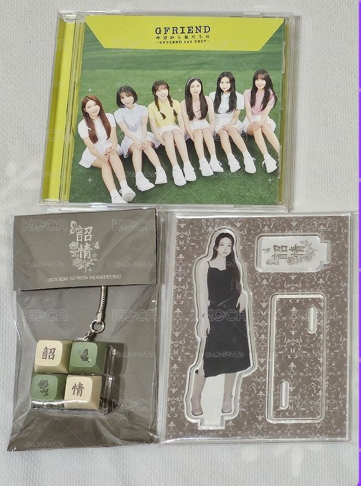Gfriend 日本出道專 日專 所願立牌 鑰匙圈