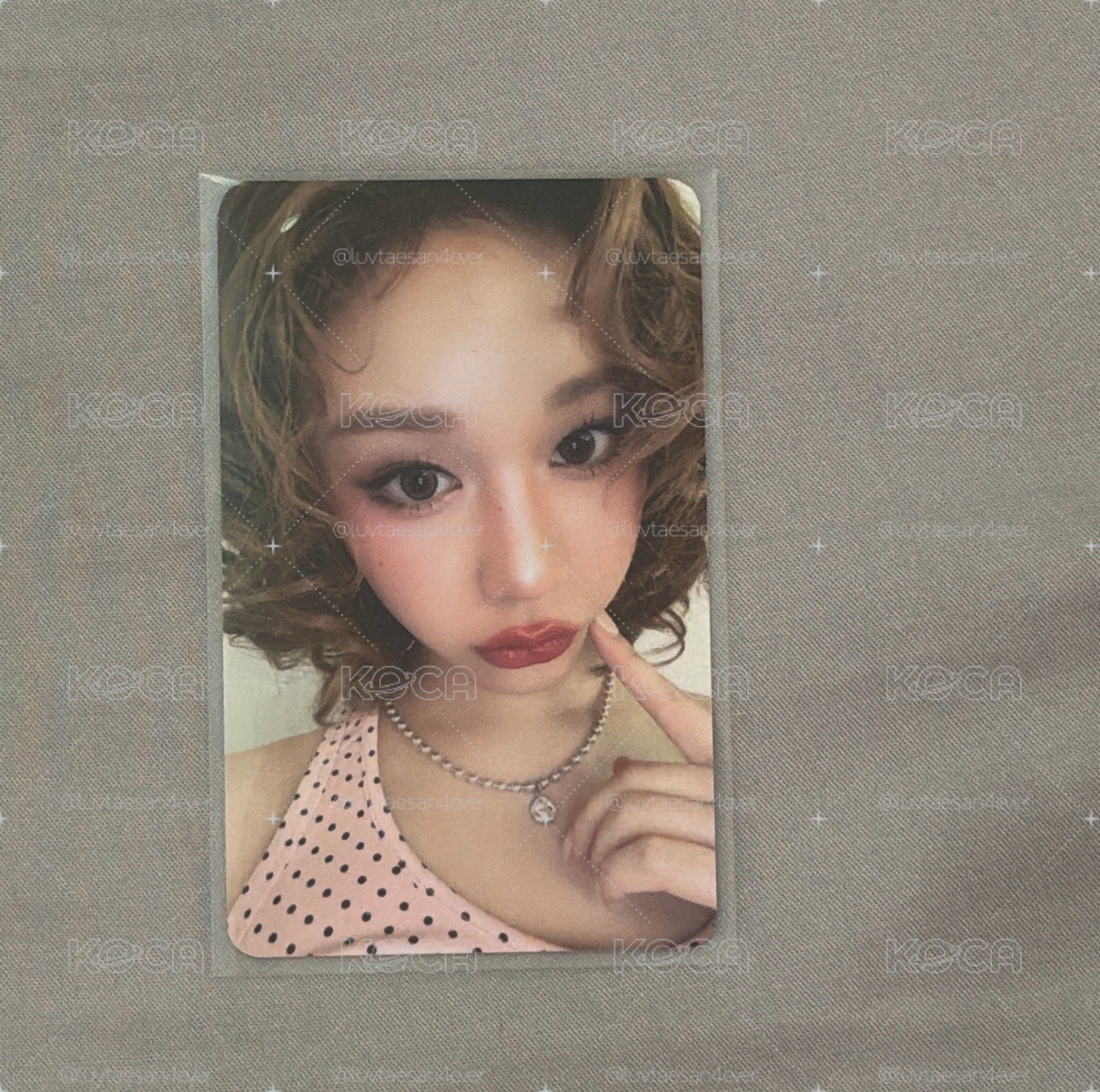 BANILA CO PHARITA 3.0 代言卡