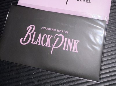 BLACKPINK 二巡膠卷底片貼紙小卡