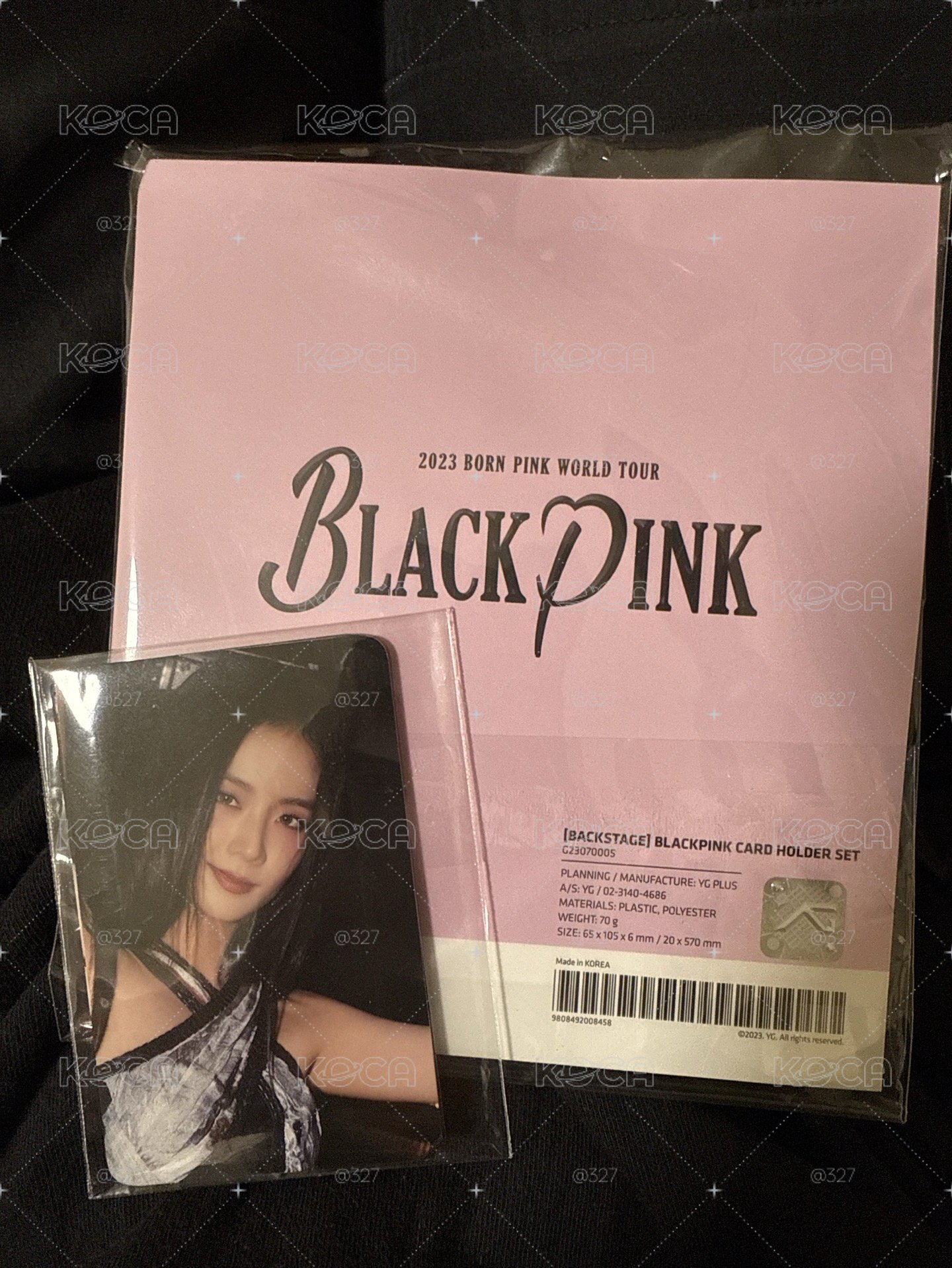 BLACKPINK 姓名牌