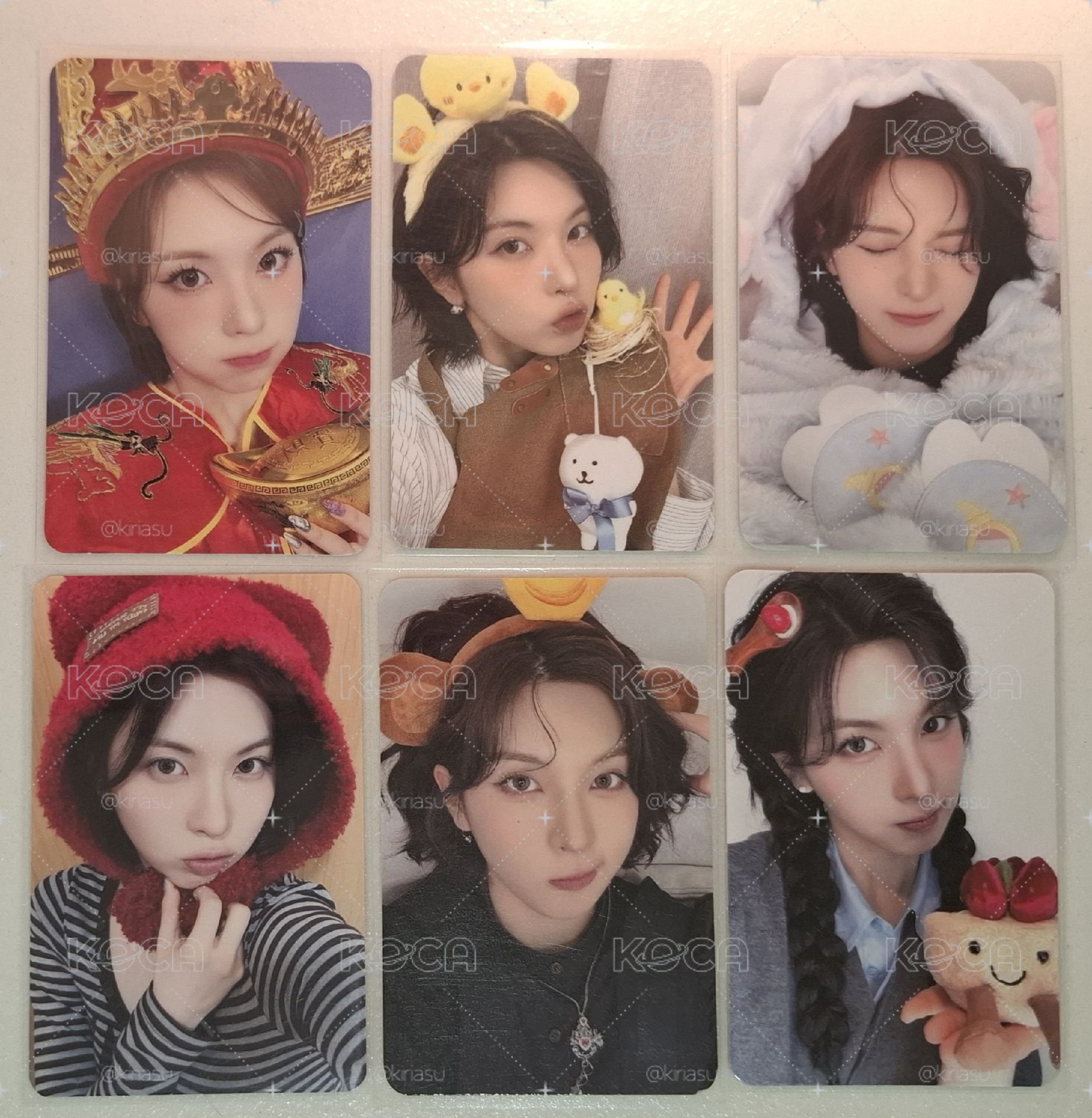 可愛頭飾裴組合