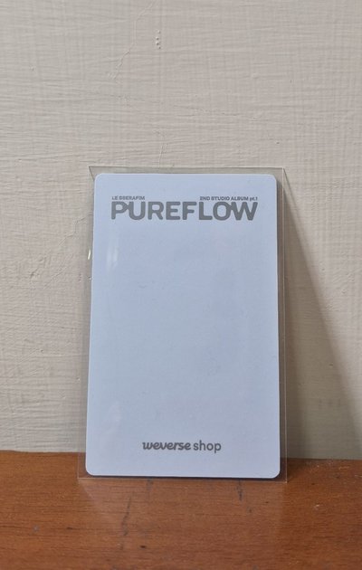Pureflow wvs單封預售特典