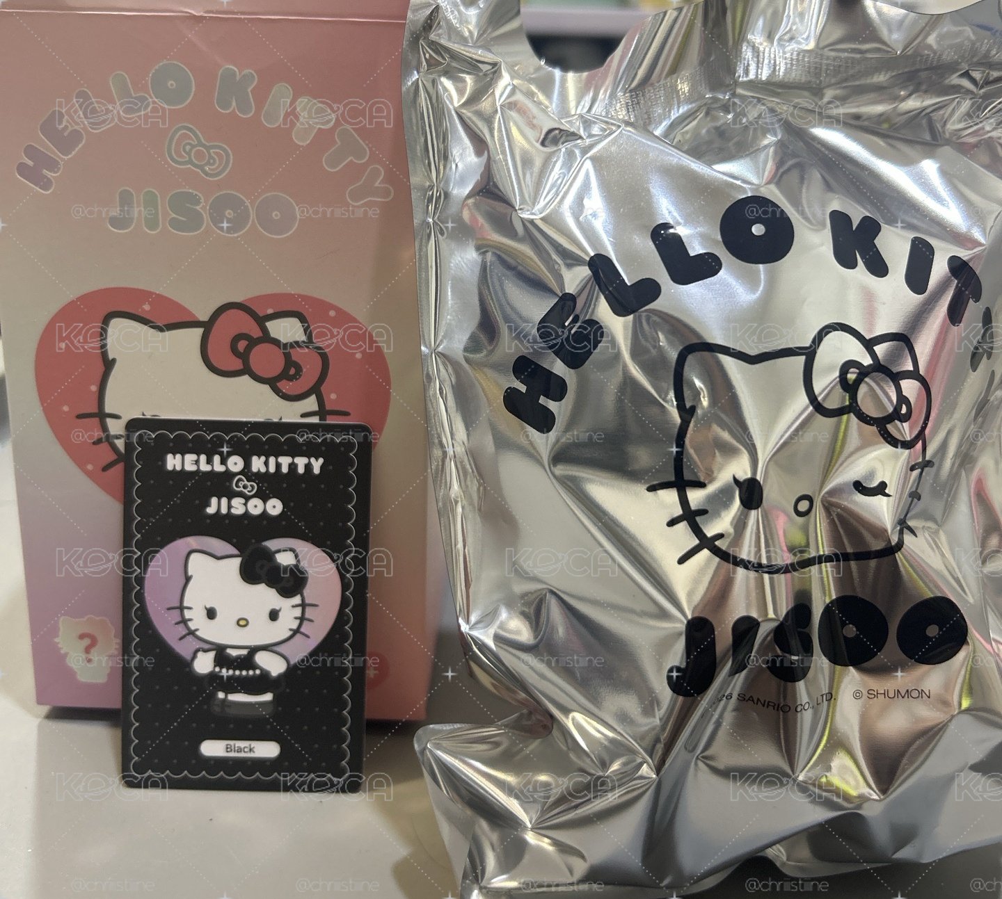 Jisoo X Kitty 黑色