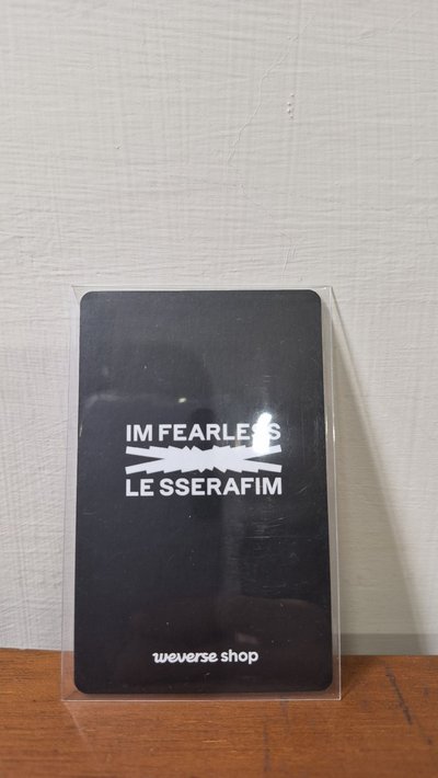 Fearless wvs特典卡