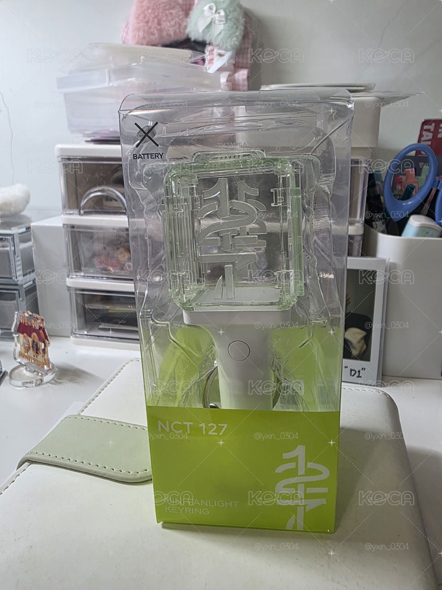 NCT127 手燈鑰匙圈