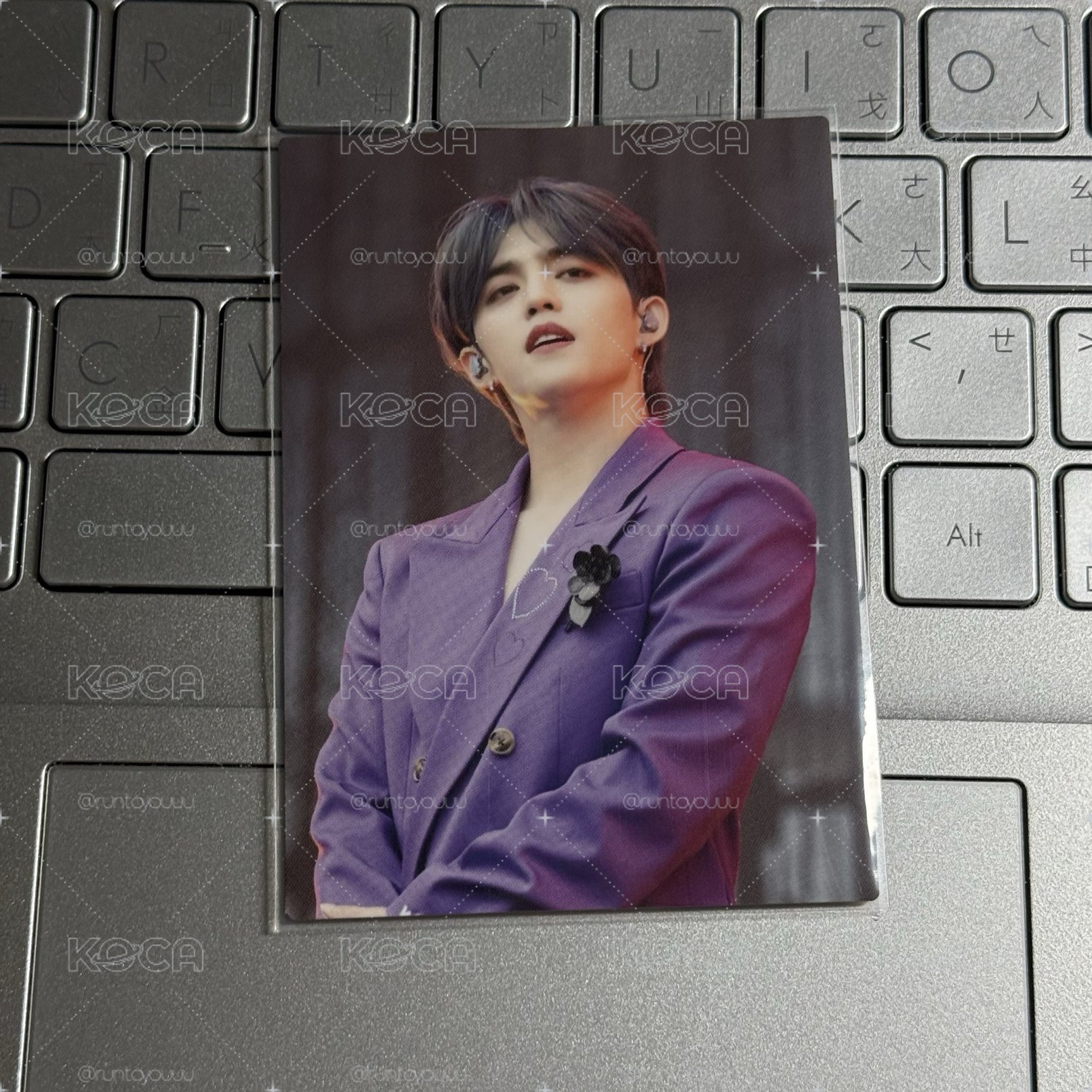 紫西裝⋯💜