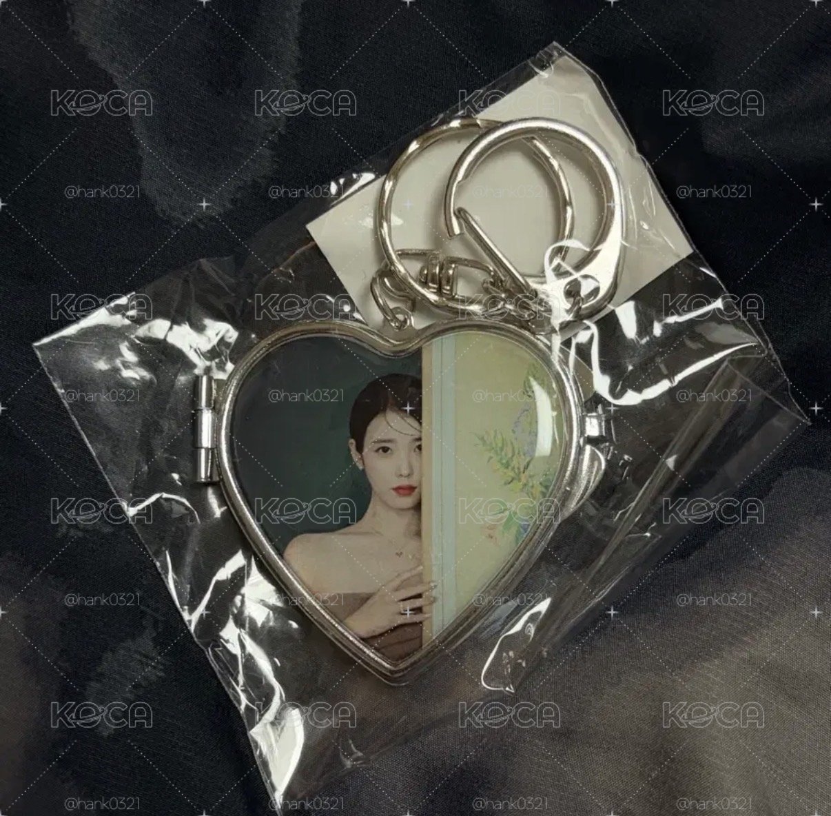 IU jestina 鏡子吊飾鑰匙圈