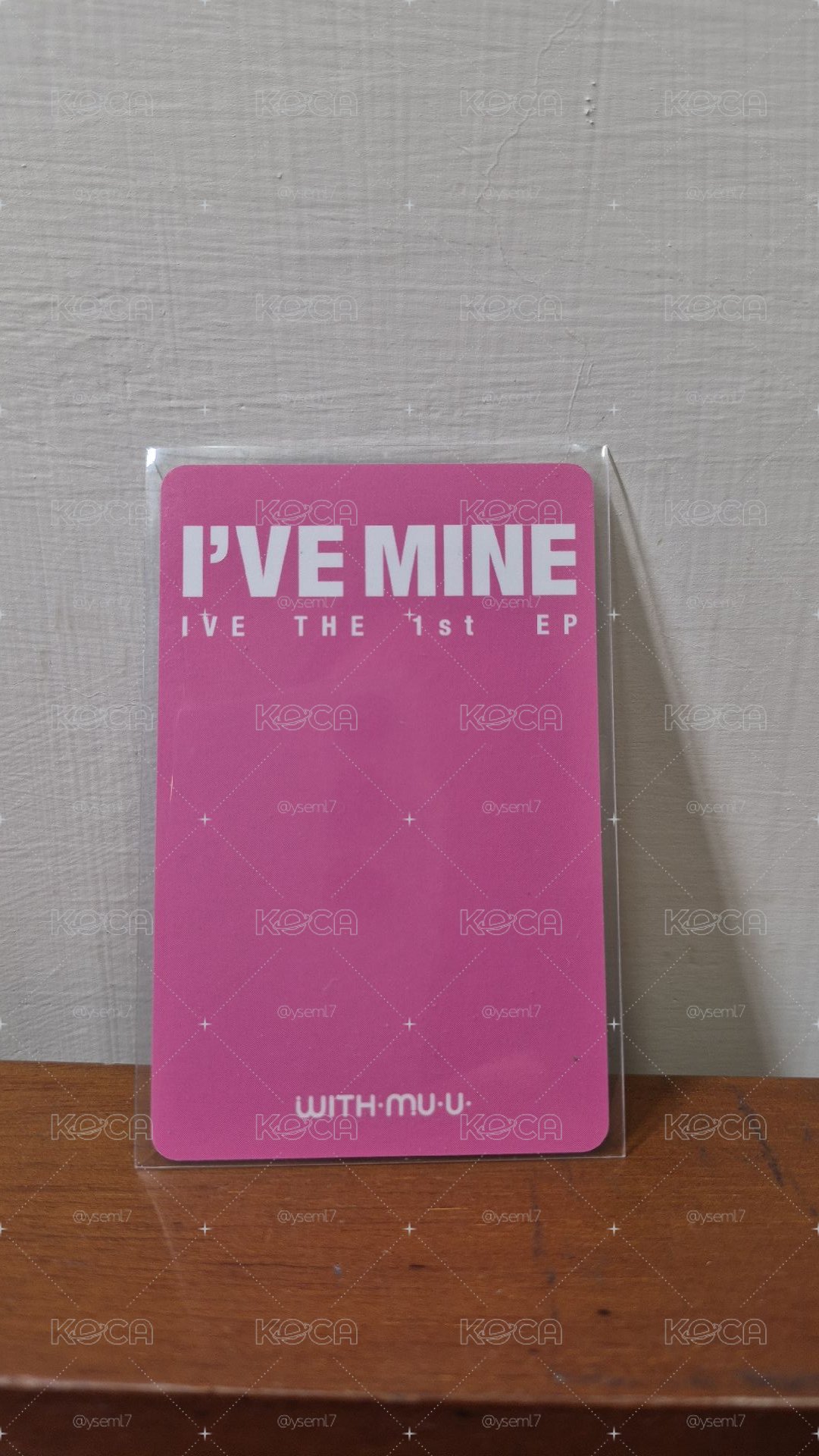 I'VE MINE ws 1.0 特典卡 預售