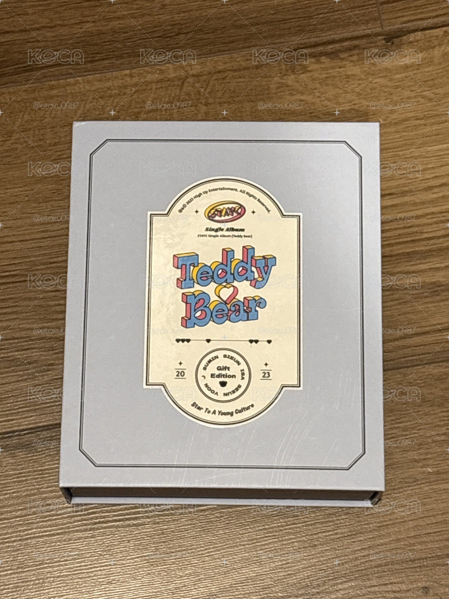 【無香膏】全專／STAYC／Teddy Bear／Limited Gift ver.