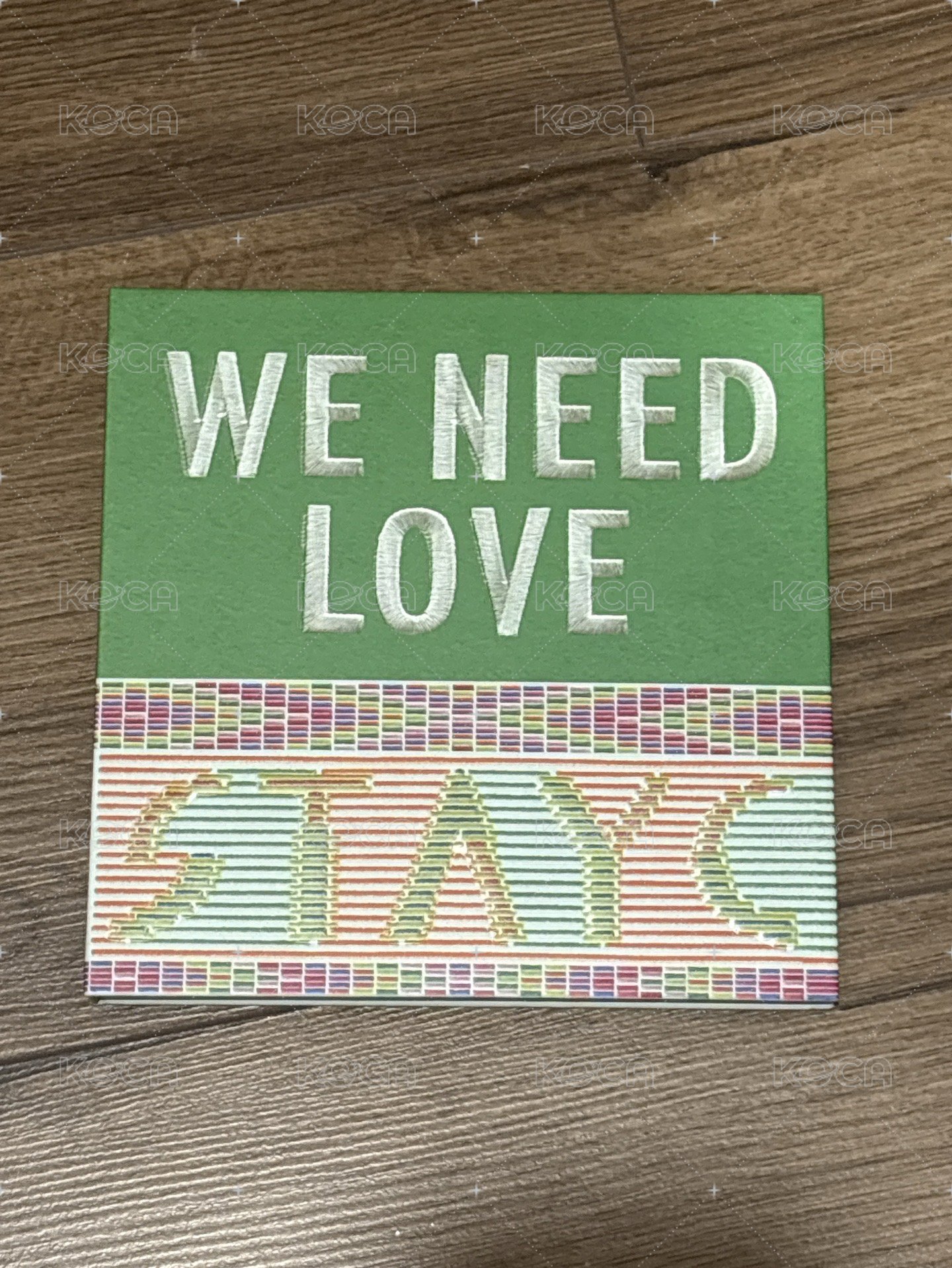WE NEED LOVE 綠版