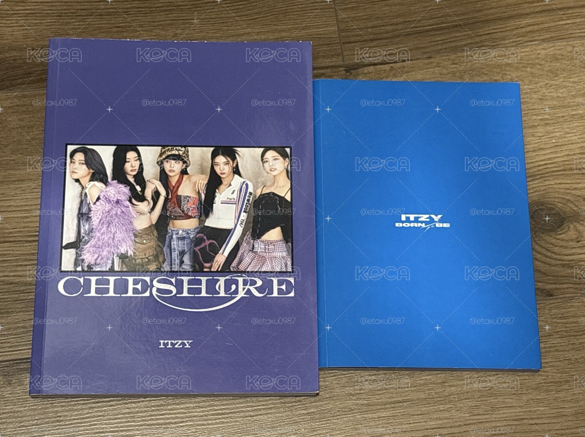 空專／ITZY／CHESHIRE 限量版、BORN TO BE 藍版