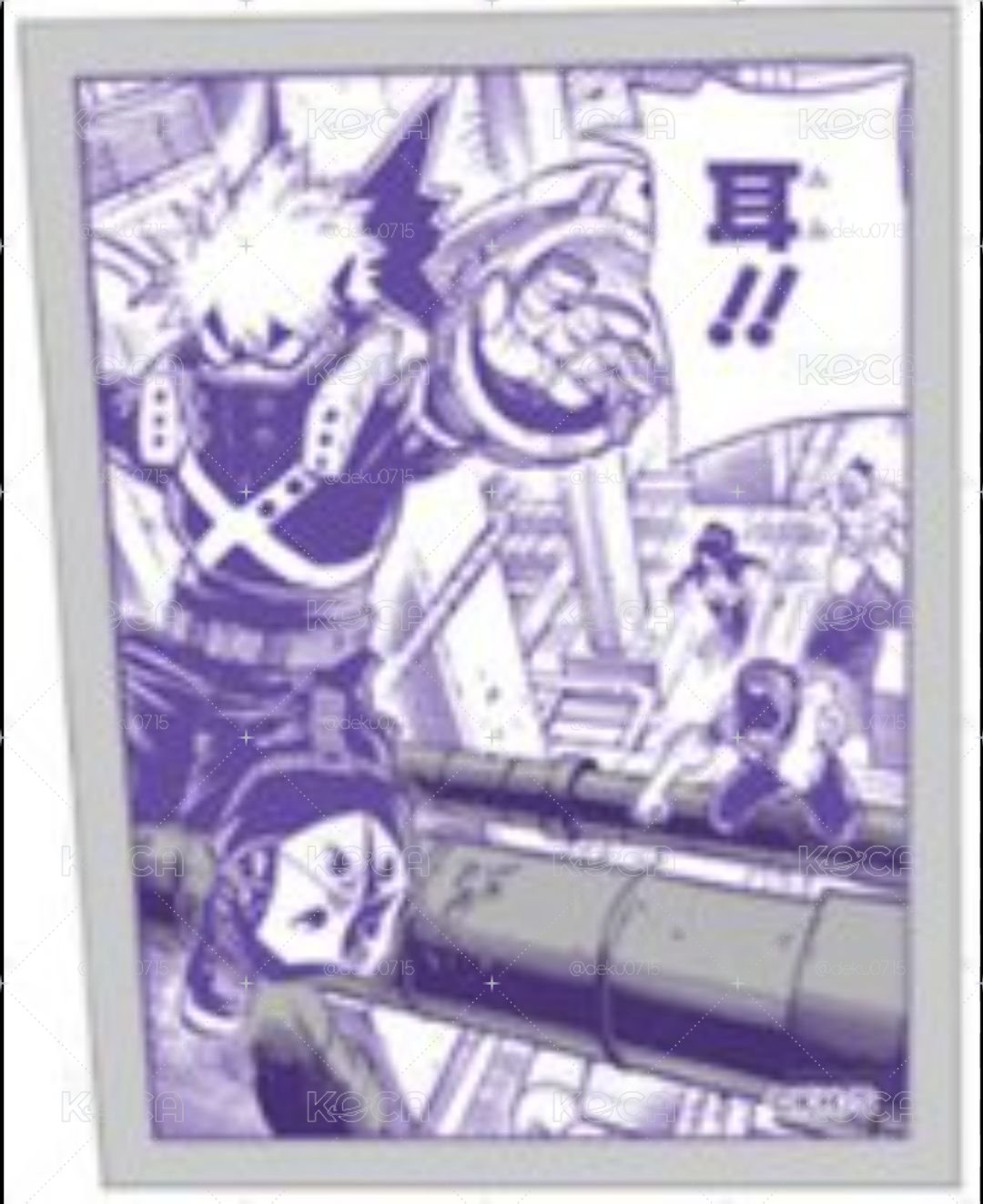 爆豪原畫貼紙