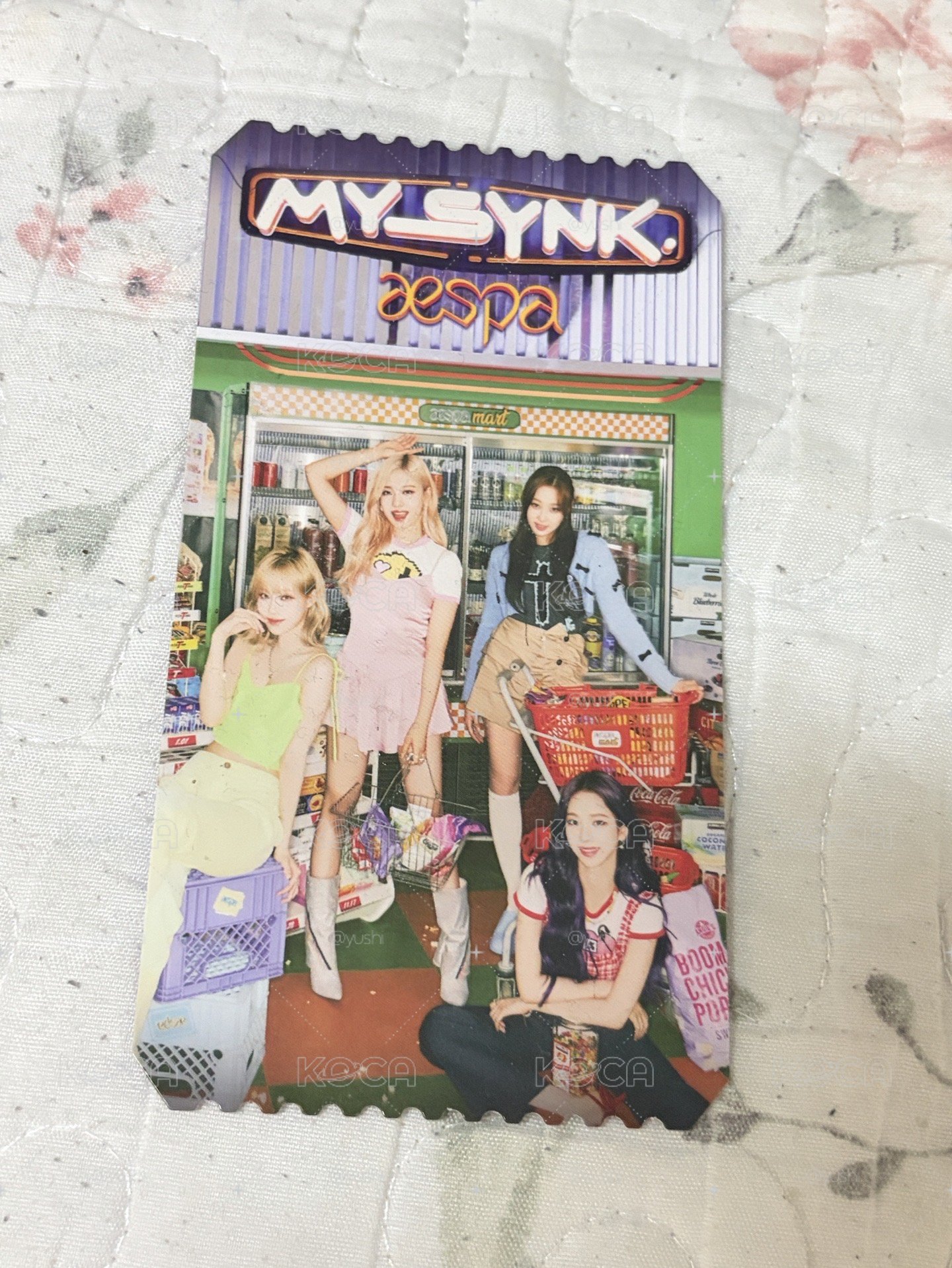 aespa ar my synk 票根 現貨