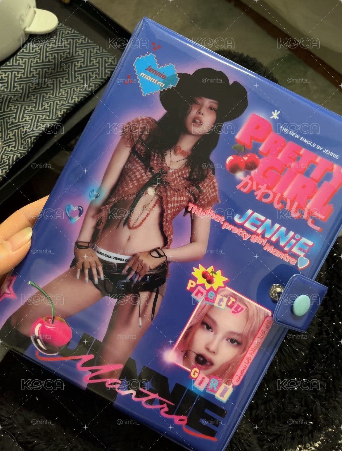 現貨｜JENNIE漂亮女孩日記卡冊本