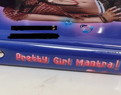 JENNIE漂亮女孩日記卡冊本