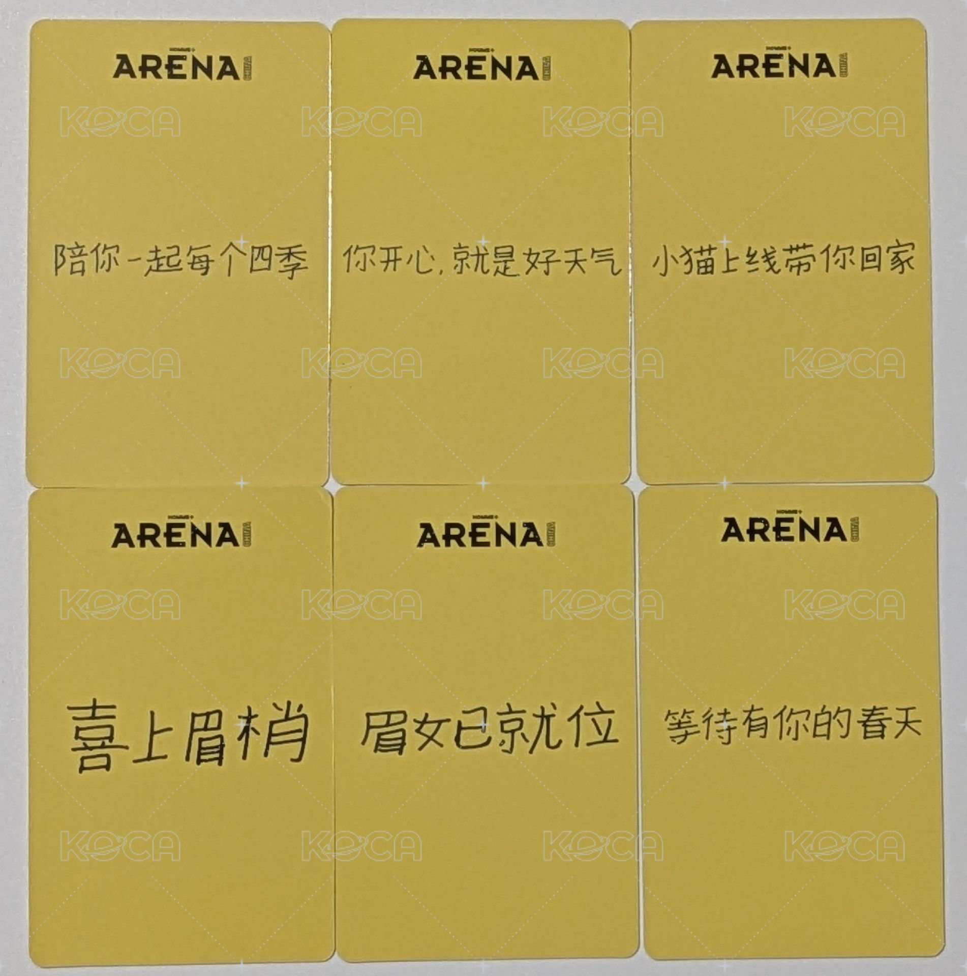 普版雜誌卡(A+B+D+I)
