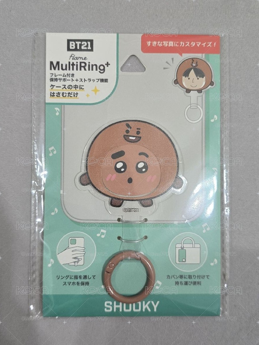 BT21 手機夾片 Shooky Chimmy