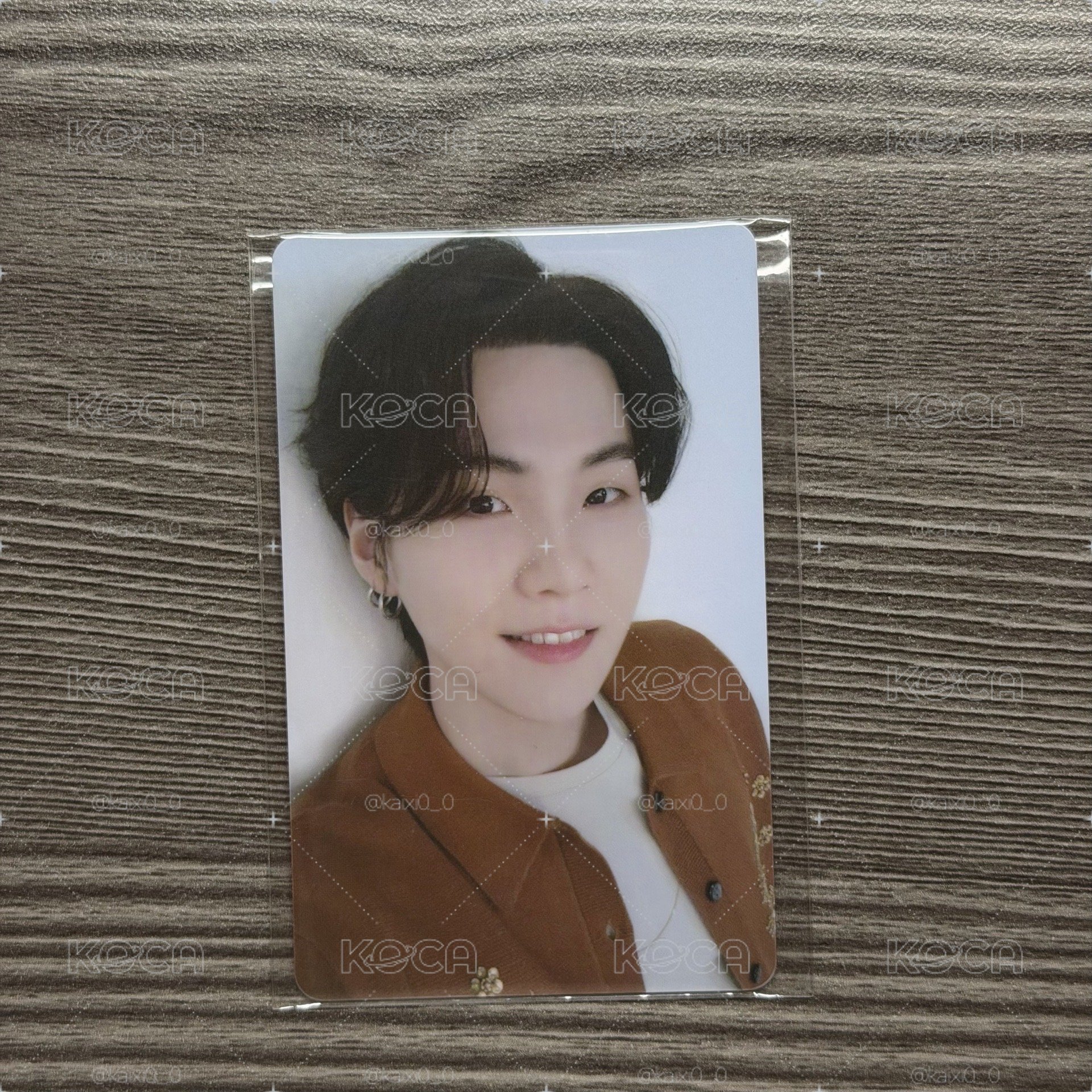 SUGA D-DAY 專輯 WVS 特典卡 PVC