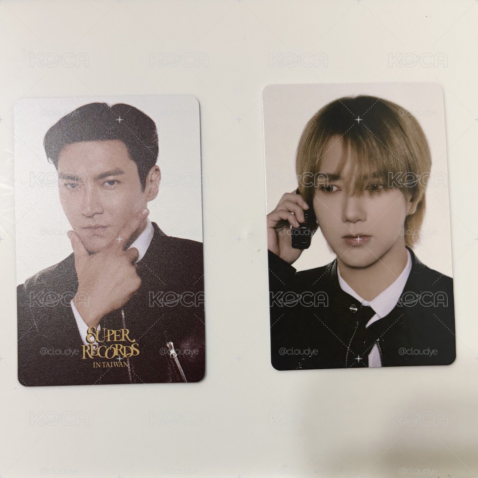 SJ Super Records 20週年展覽 台灣場 限定小卡 始源 入場卡 藝聲 任務卡