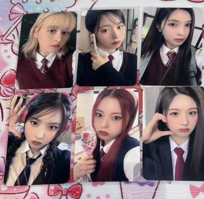 Nmixx年曆 jyp特典+wm拍立得