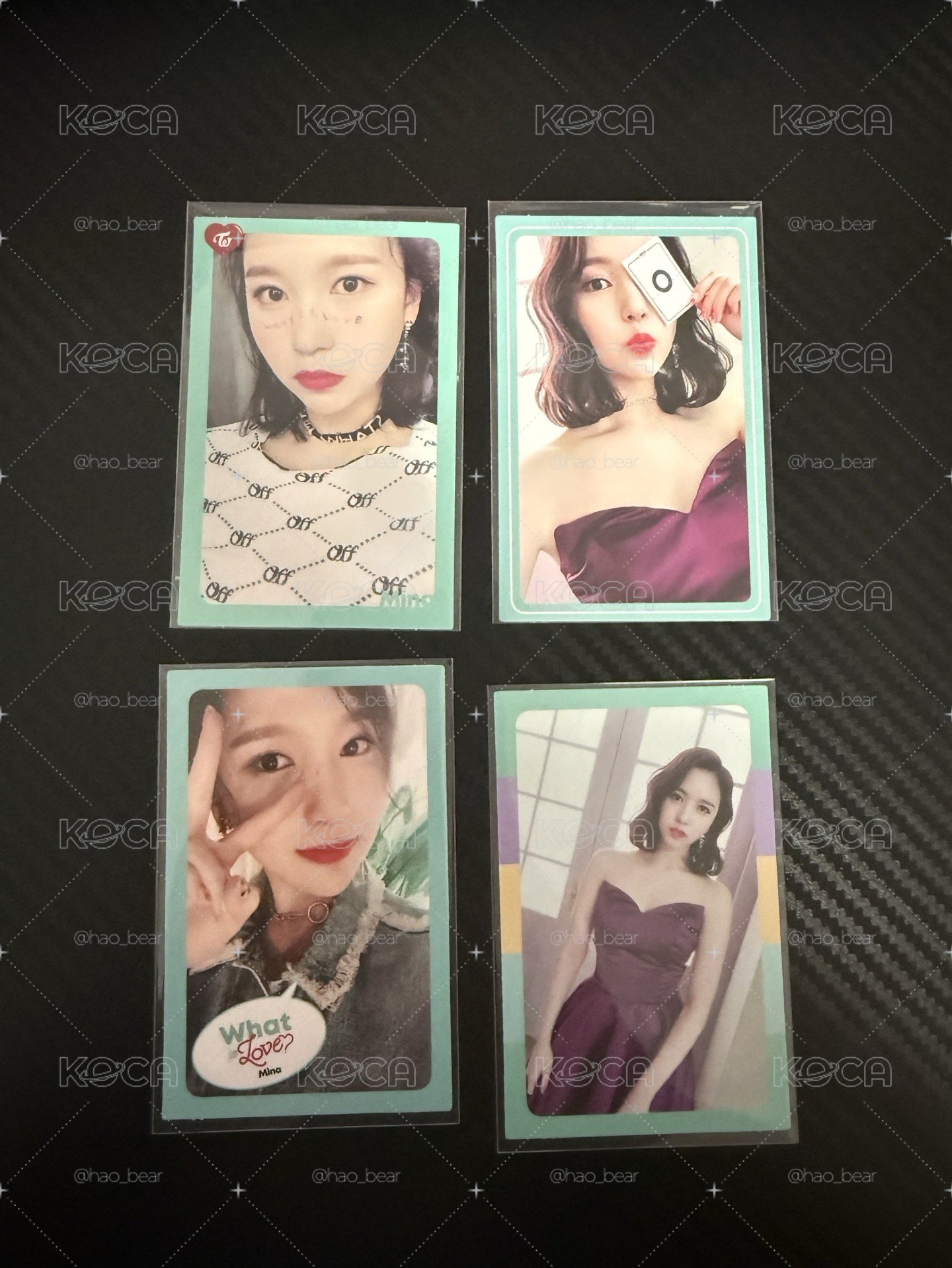 Twice 迷五 Mina 專卡組合