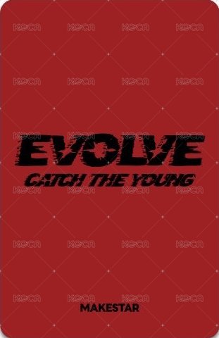 EVOLVE ms 線上 簽售卡 V臉ver. 背面