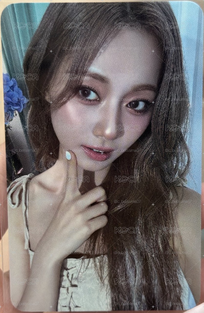 子瑜 solo迷一 jyp Hevean 特典卡 