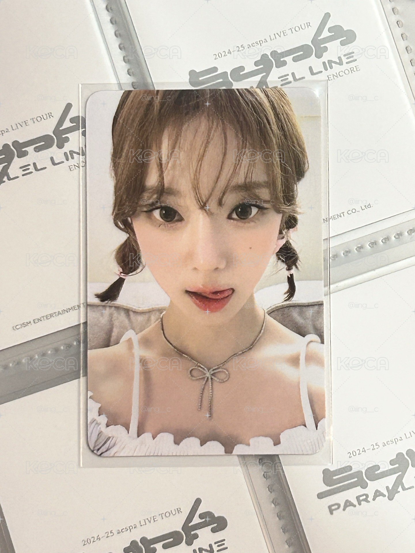 aespa Winter 2024 Season’s Greetings 吐舌冬