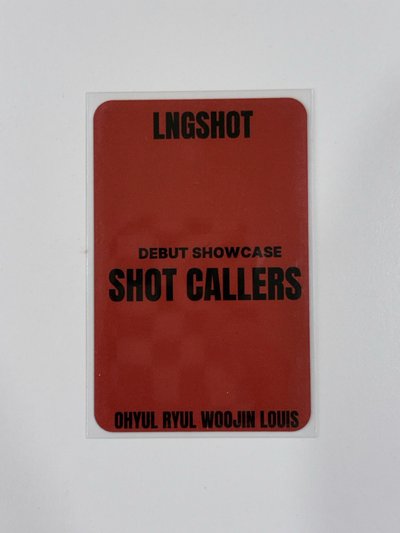 LNGSHOT｜Showcase 入場卡 / 場限卡 路易