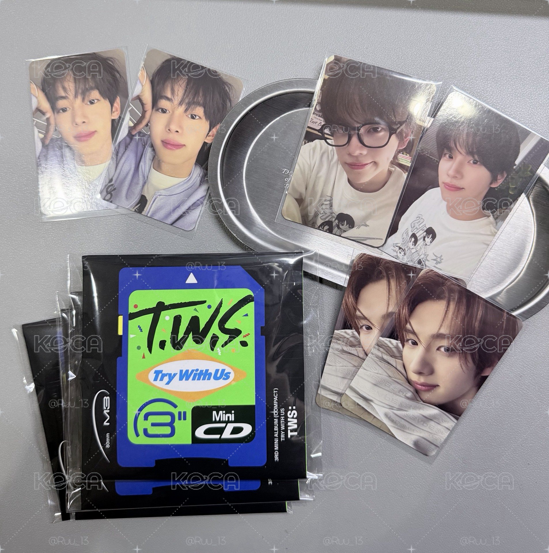 “𝗥𝘂.𝗖.☆ /𝗧𝗪𝗦 𝗺𝗶𝗻𝗶𝟯 𝗖𝗼𝗺𝗽𝗮𝗰𝘁 𝘃𝗲𝗿. 6張+單封不拆