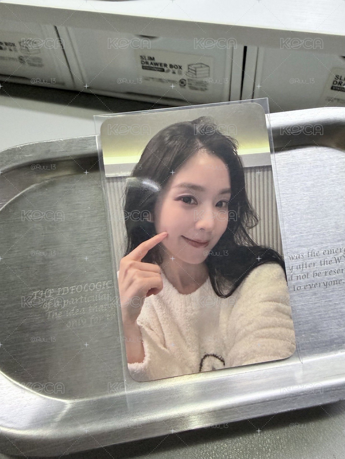 “𝗥𝘂.𝗖.☆ /𝗜𝗥𝗘𝗡𝗘 𝗕𝗶𝗴𝗴𝗲𝘀𝘁 𝗙𝗮𝗻 𝗞𝟰 特典卡