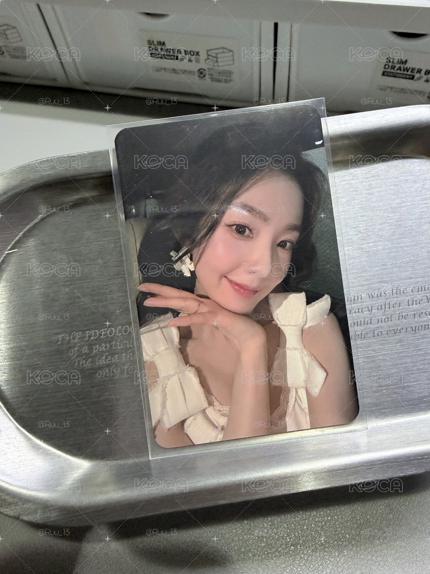 “𝗥𝘂.𝗖.☆ /𝗜𝗥𝗘𝗡𝗘 𝗕𝗶𝗴𝗴𝗲𝘀𝘁 𝗙𝗮𝗻 𝗞𝟰 特典卡