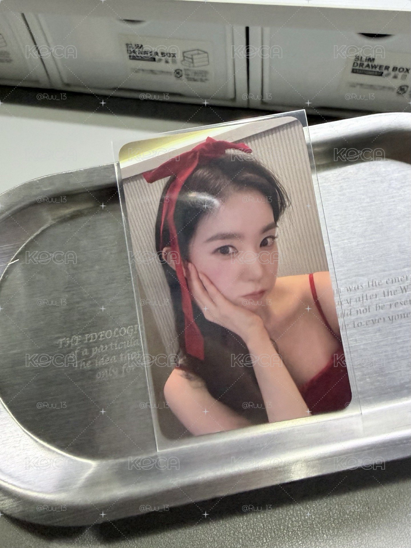 “𝗥𝘂.𝗖.☆ /𝗜𝗥𝗘𝗡𝗘 𝗕𝗶𝗴𝗴𝗲𝘀𝘁 𝗙𝗮𝗻 𝗞𝟰 特典卡