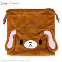 Thankyoumart 蜜糖邦尼聯名 束口袋 黑兔
