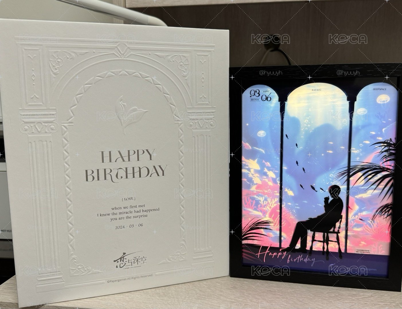 戀與深空 祁煜 24 25年生日周邊