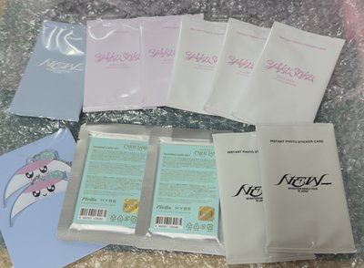 未拆卡包+已拆+小扇套+小手幅