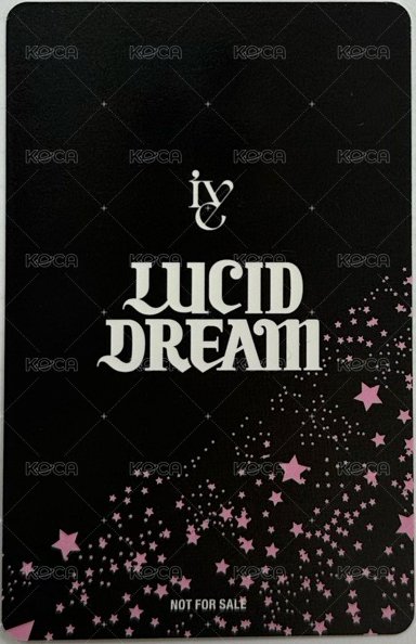 LUCID DREAM 0624東京 入場卡 / 場限卡  背面